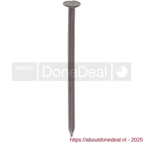 Draadnagel platkop blank - Afbeelding . 1