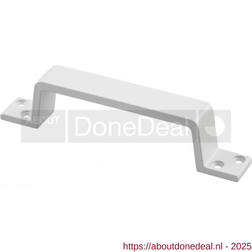 Hermeta 4203 hand- en meubelgreep 150 mm opschroevend wit 4203-79 - Afbeelding . 1