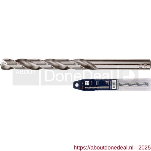 Rotec 105 HSS-G spiraalboor DIN 338 type N blank diameter 4,5x47x80 mm 105.0450E - Afbeelding . 1